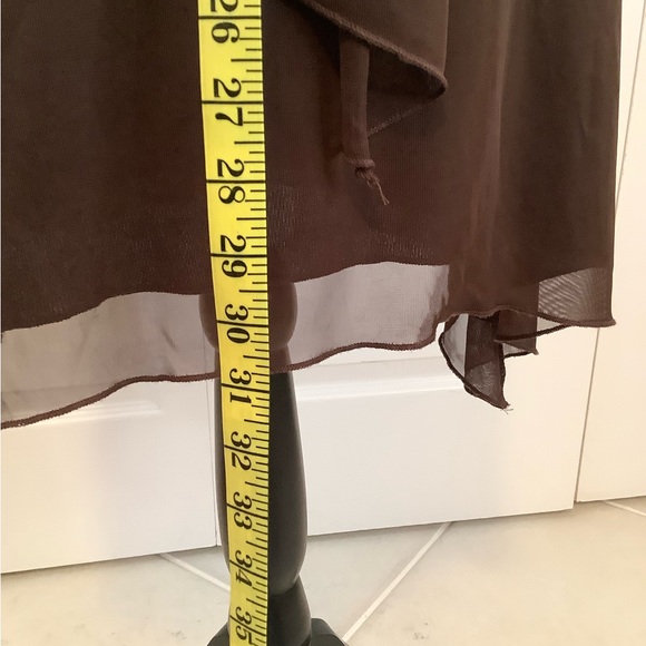 Elegant Brown Halter Dress - Picture 7 of 8